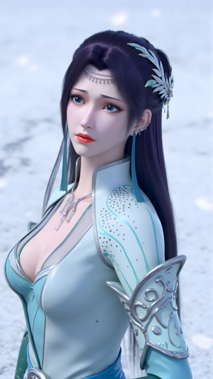 一边看着热